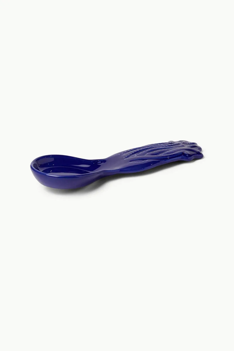 Coincasa κεραμική κουτάλα σε σχήμα χταποδιού 24 cm - 006813444 Μπλε Σκούρο