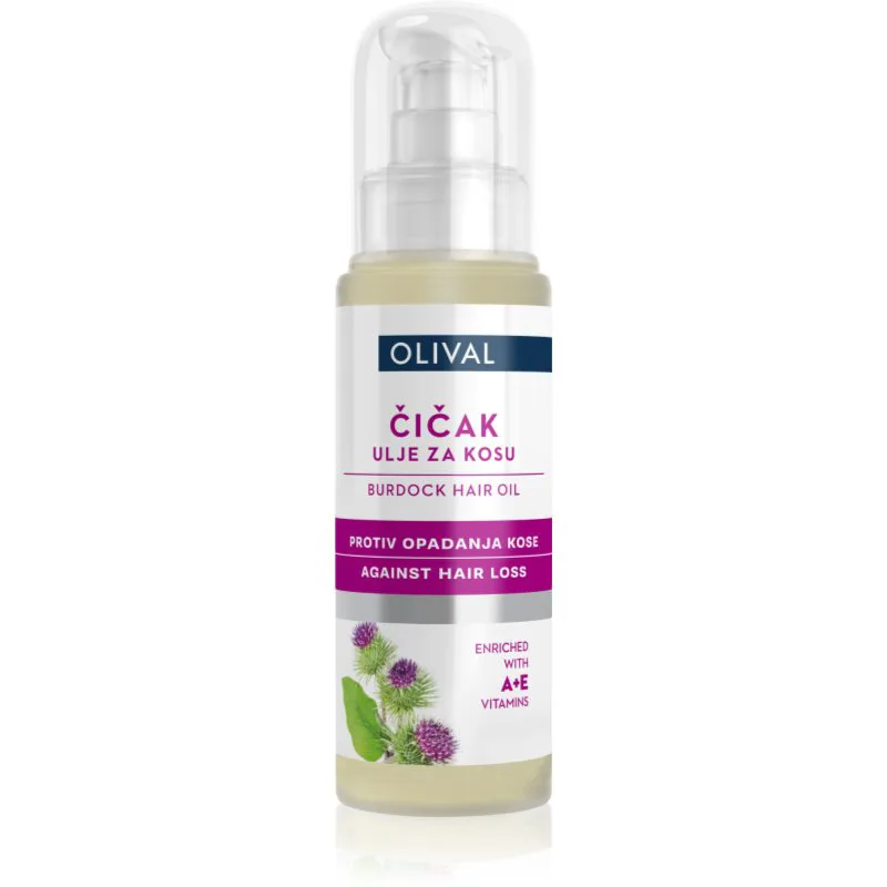Olival Burdock λάδι κολλιτσίδας για τα μαλλιά 60 ml