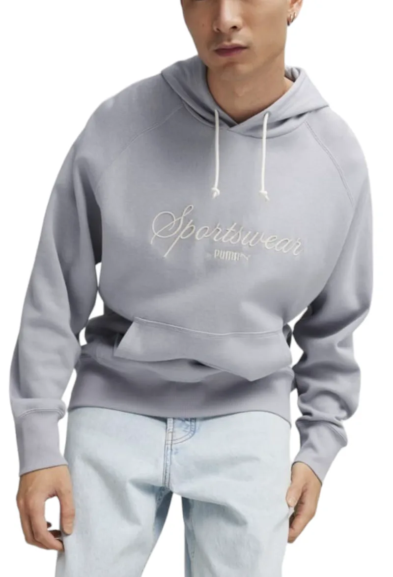 Μπλούζα Μακρυμάνικη Puma Classics + Hoodie 624275-63 Ανδρικό
