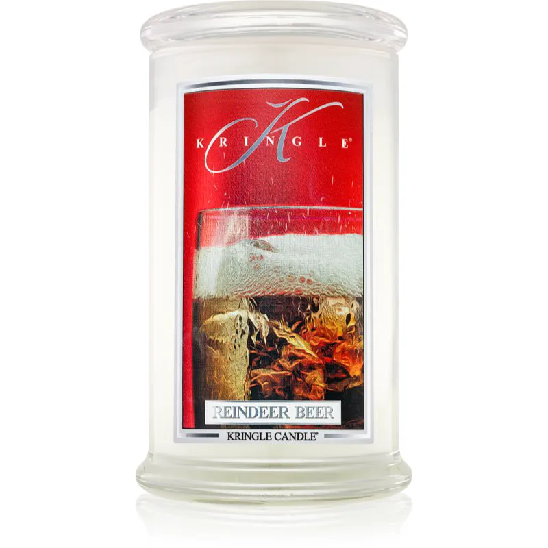 Kringle Candle Reindeer Beer αρωματικό κερί 624 γρ