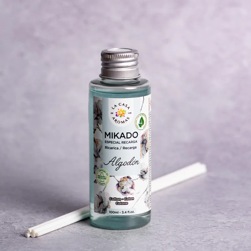 Αρωματικό Χώρου 100ml Με Στικς La Casa De Los Aromas 046958 Βαμβάκι