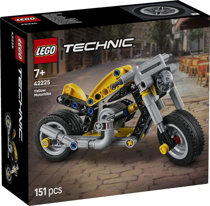 LEGO® Technic Yellow Motorcycle (42225)