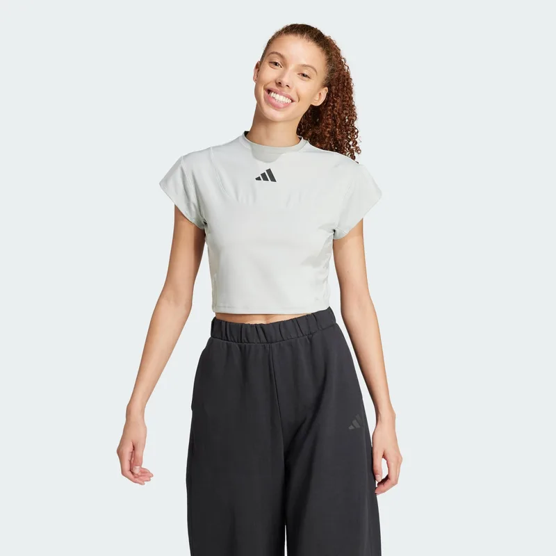 adidas Sportswear City Escape Γυναικείο Cropped T-Shirt (9000212995_70701)