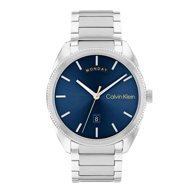 CALVIN KLEIN Progress Silver Stainless Steel Bracelet 25200446