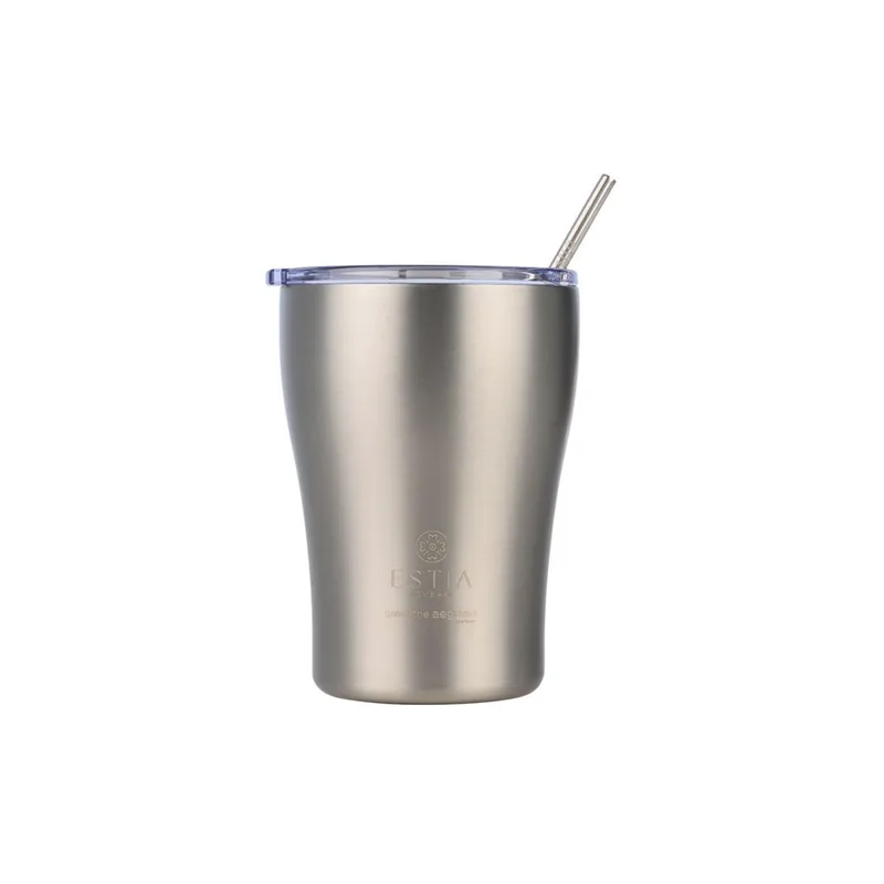 Κούπα θερμός με καλαμάκι 350ml Estia Save the Aegean - Steel Flow