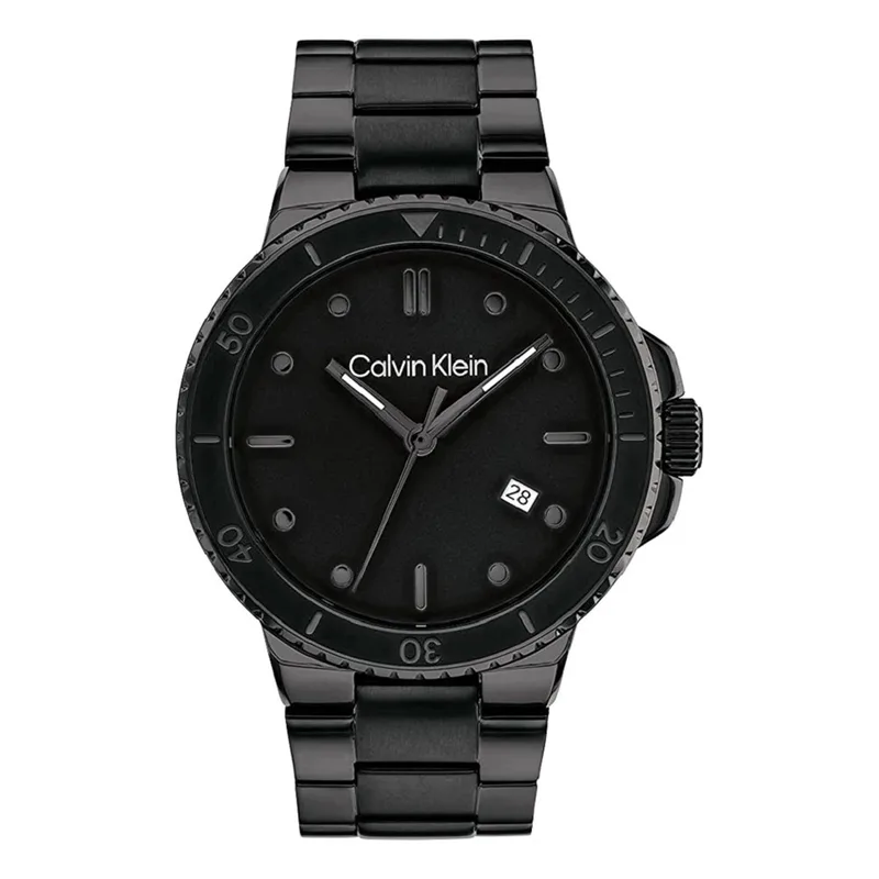 CALVIN KLEIN Black Stainless Steel Bracelet 25200205