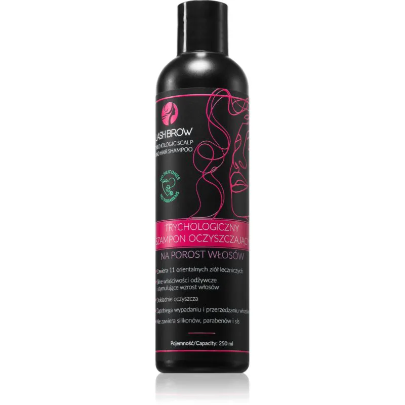 Lash Brow Trichologic Scalp and Hair απαλό καθαριστικό σαμπουάν για τα μαλλιά 250 ml