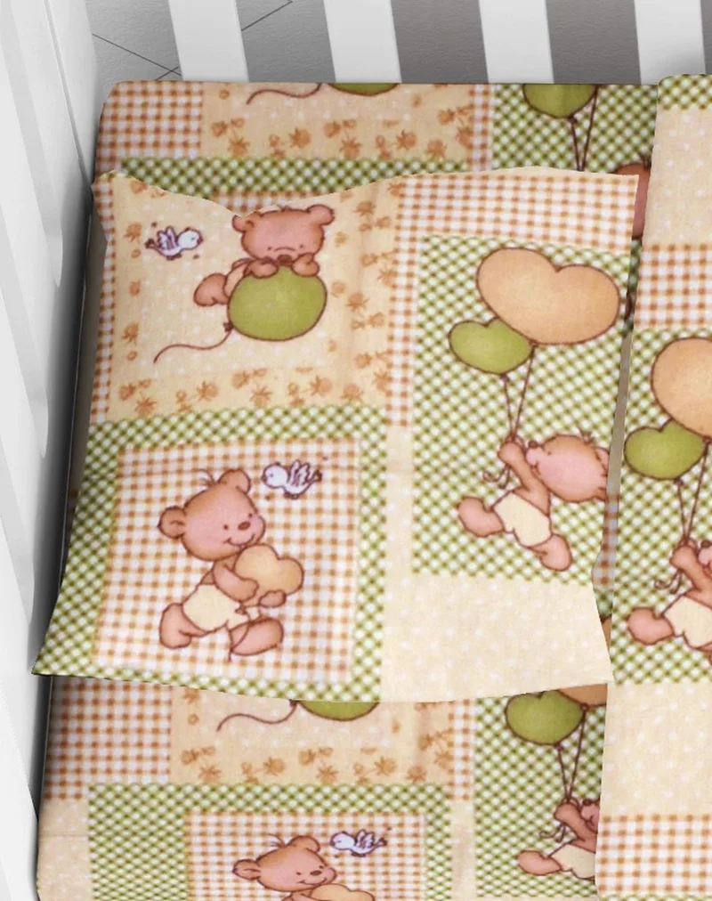 ΜΑΞΙΛΑΡΟΘΗΚΗ ΕΜΠΡΙΜΕ bebe Baloon 76 35X45 Μπεζ Flannel cotton 100%