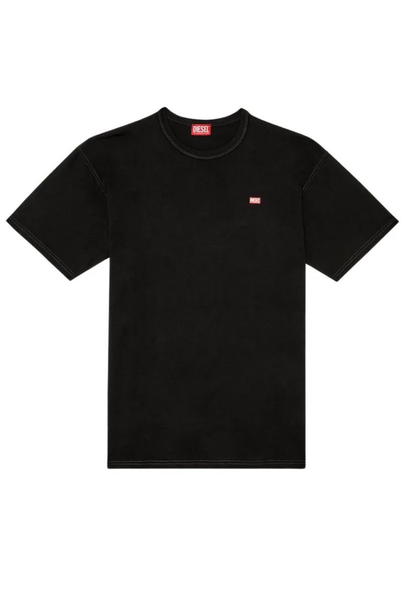 DIESEL T-Shirts Ανδρικά T-BOXT-R30 T-SHIRT - ΜΑΥΡΟ-S25A164000QIAM-BLACK
