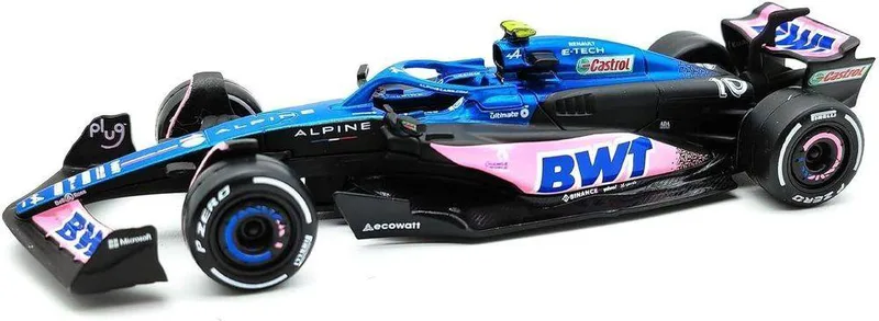 ΟΧΗΜΑ FORMULA 1 BBURAGO BWT ALPINE A523 2023 ΜΕΤΑΛΛΙΚΟ ΑΝΤΙΓΡΑΦΟ 1:43 (18-38072)