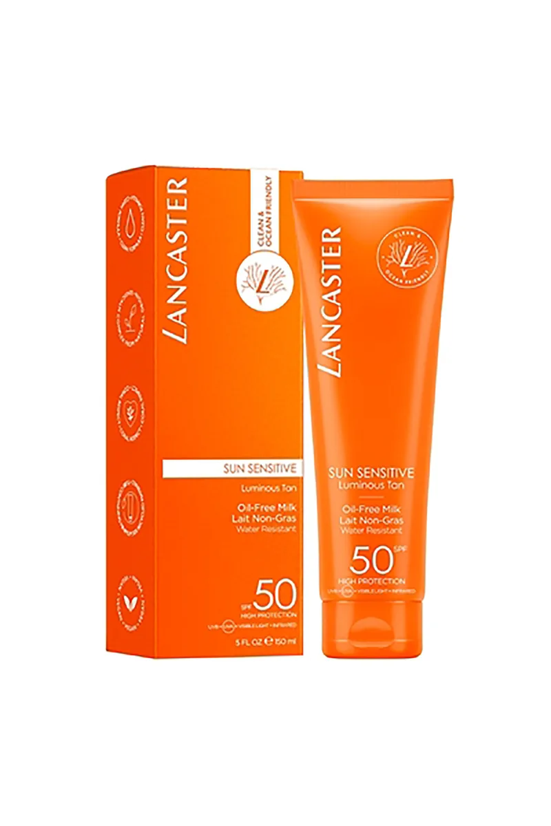Lancaster Sun Sensitive Oil-Free Body Milk SPF50 150 ml - 8571040783