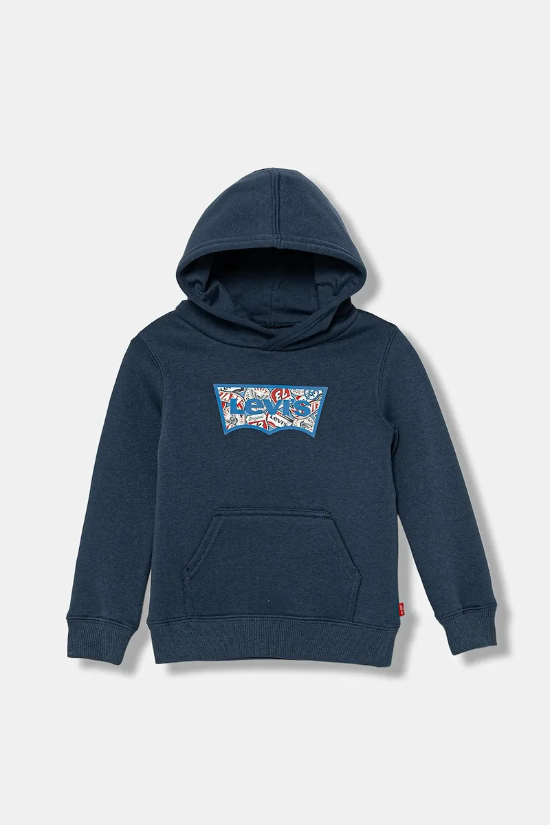 Παιδική μπλούζα Levi's ON THE ROAD BATWING HOODIE