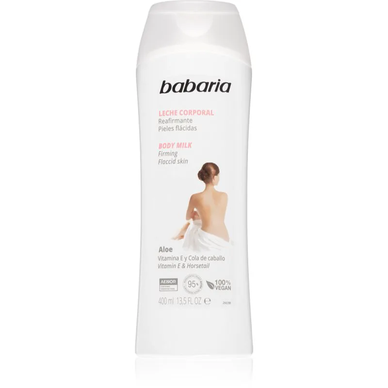 Babaria Aloe Vera συσφικτικό γάλα για το σώμα με αλόη βέρα 400 ml