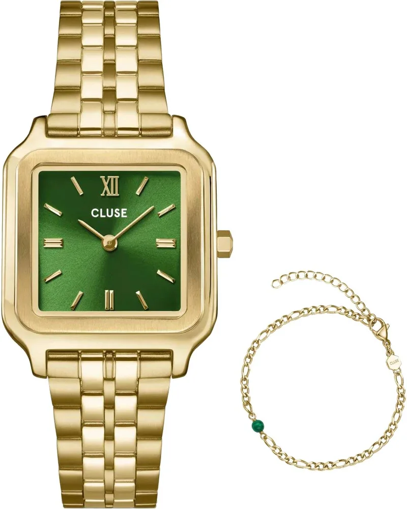 CLUSE Gracieuse Gift Set - CG11901, Χρυσό case with Stainless Steel Bracelet