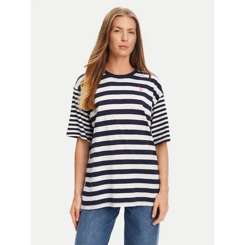 U.S. Polo Assn. T-Shirt WUP0682 Σκούρο μπλε Loose Fit