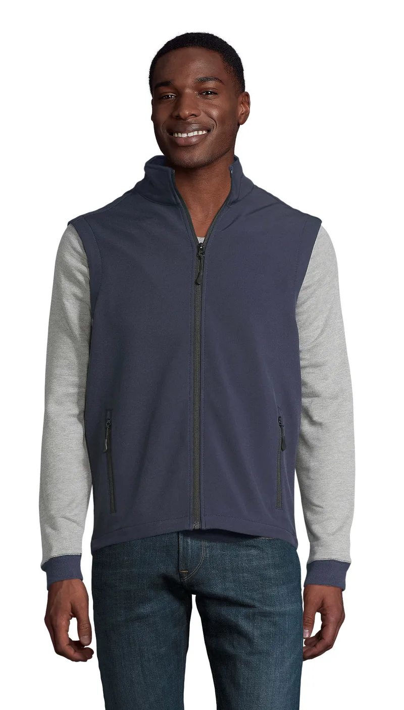 Ανδρικό softshell γιλέκο Sol's Race BW Men - 02887 French Navy