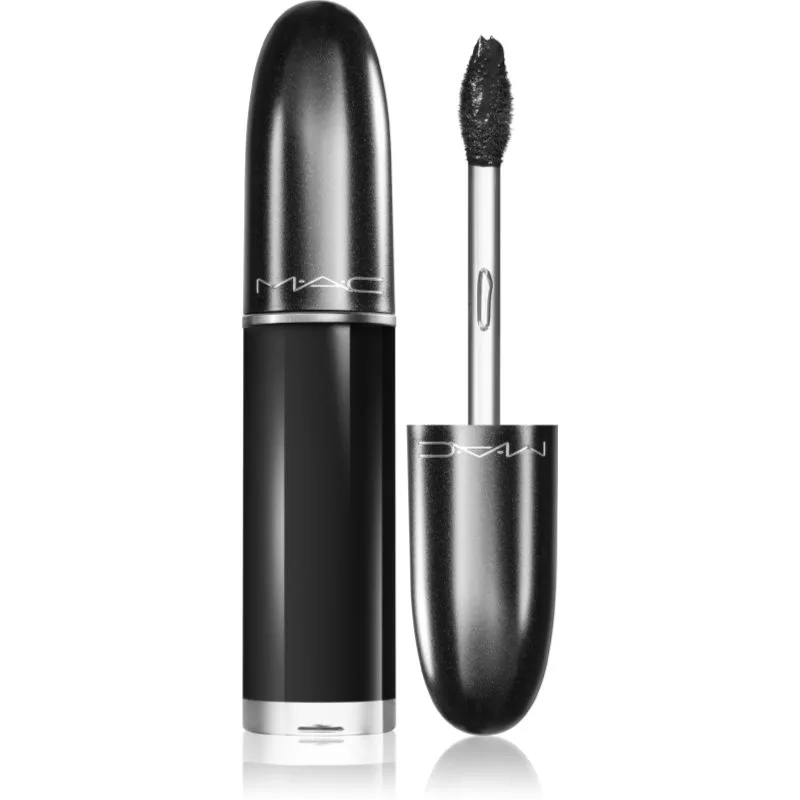 MAC Cosmetics Retro Matte Liquid Lipcolour ματ υγρό κραγιόν απόχρωση Caviar 5 ml