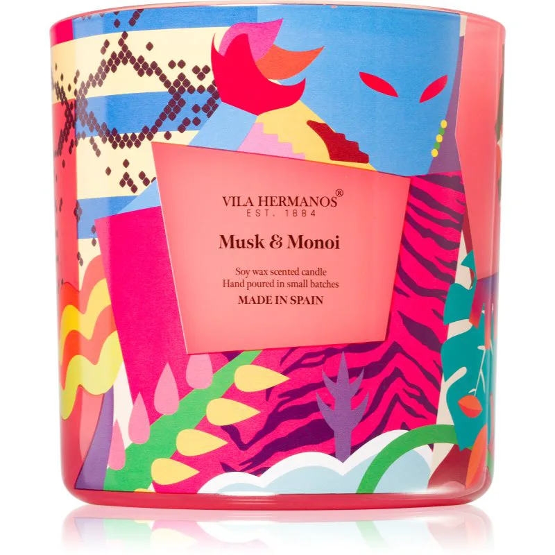 Vila Hermanos 70ths Year Musk & Monoi αρωματικό κερί 500 γρ