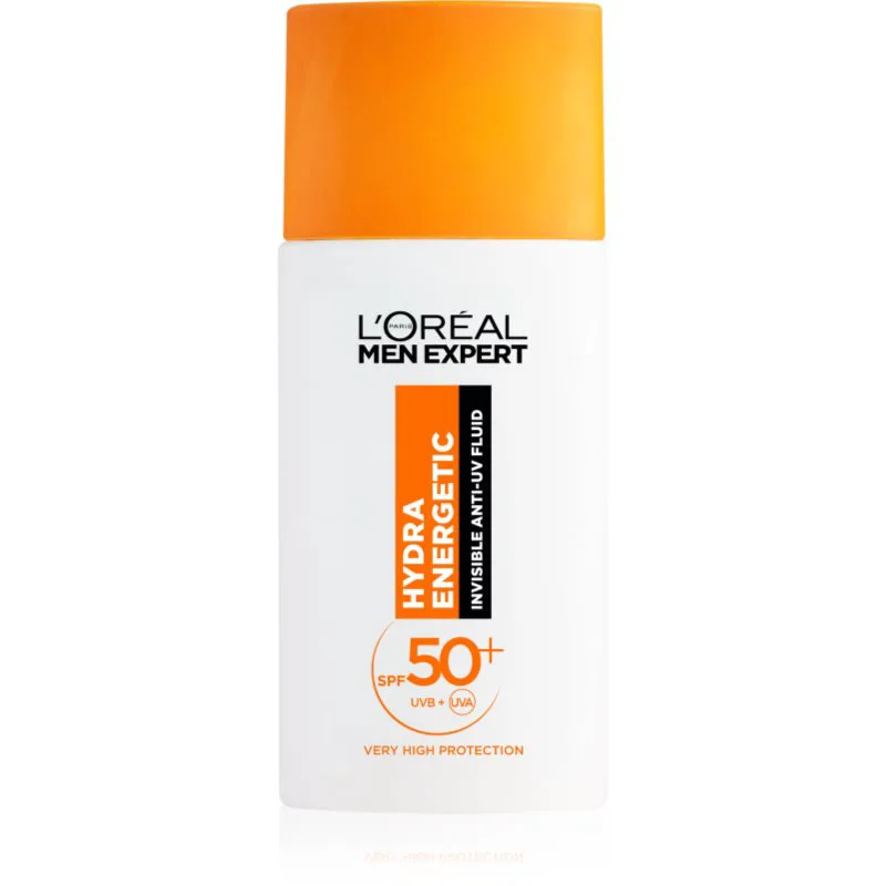 L’Oréal Paris Men Expert Hydra Energetic λαμπρυντικό υγρό SPF 50+ 50 ml