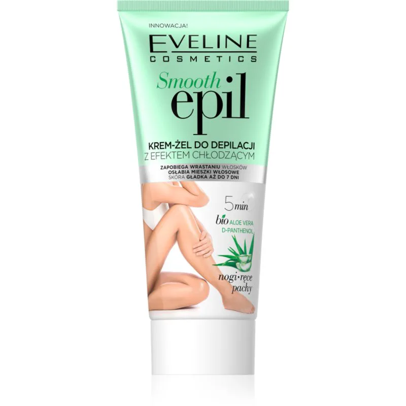 Eveline Cosmetics Smooth Epil αποτριχωτική κρέμα για το σώμα για ευαίσθητο δέρμα 175 ml