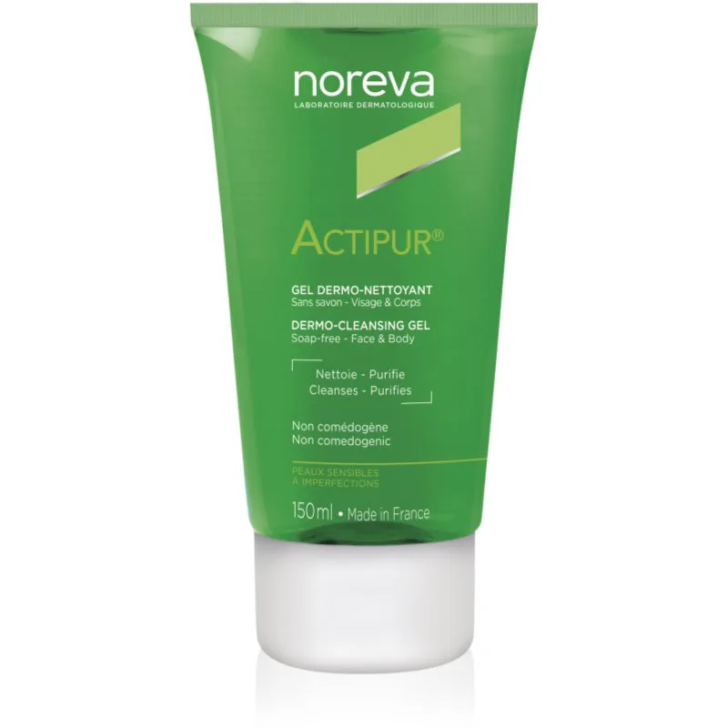 Noreva Actipur Dermo-Cleansing Gel απαλό καθαριστικό τζελ για ευαίσθητη επιδερμίδα 150 ml