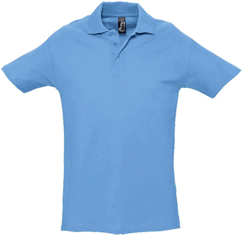 Ανδρικό πόλο πικέ Spring II SOLS 11362 Sky Blue Pique