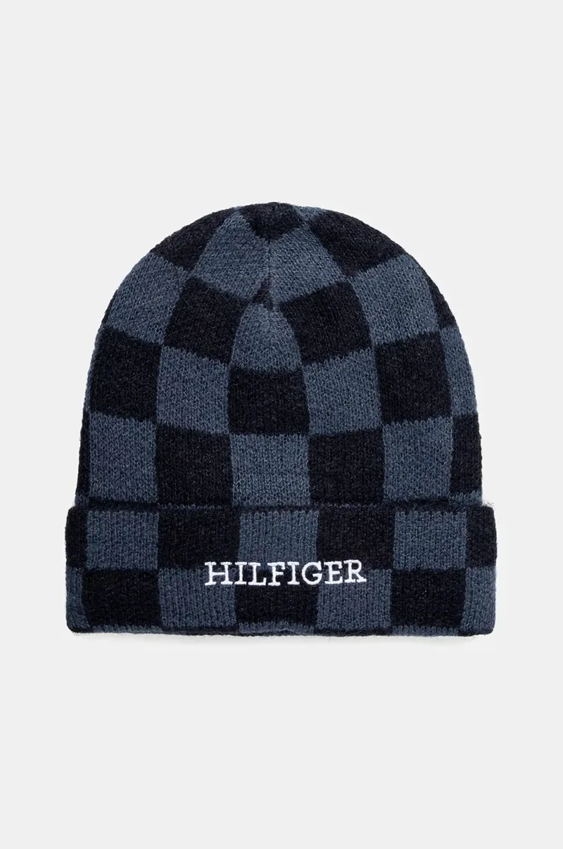 Παιδικός σκούφος από μείγμα μαλλιού Tommy Hilfiger