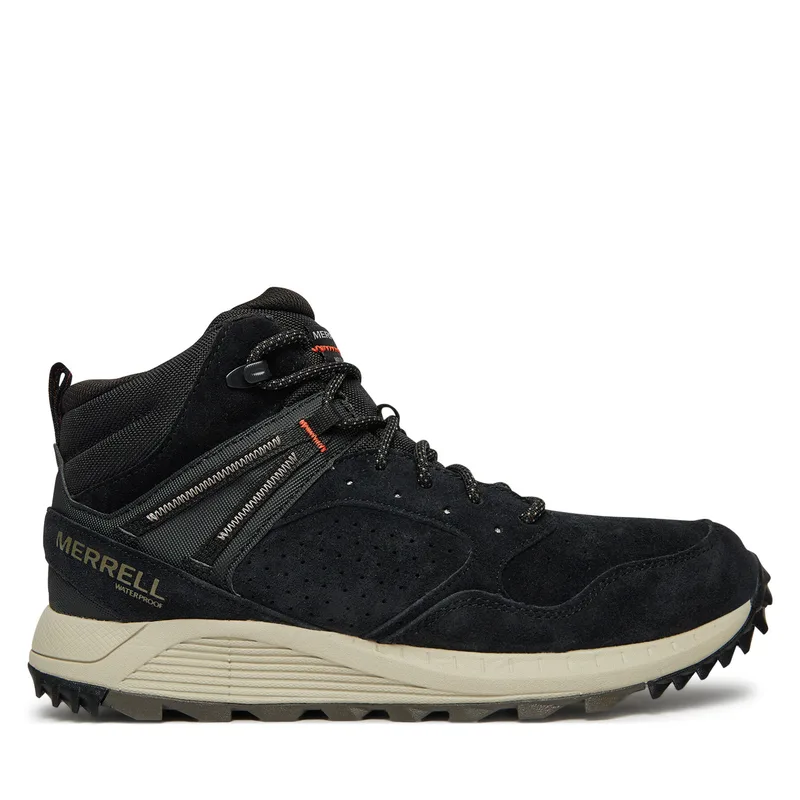 Ορειβατικά παπούτσια Merrell Wildwood Mid Ltr Wp J068027 Μαύρο