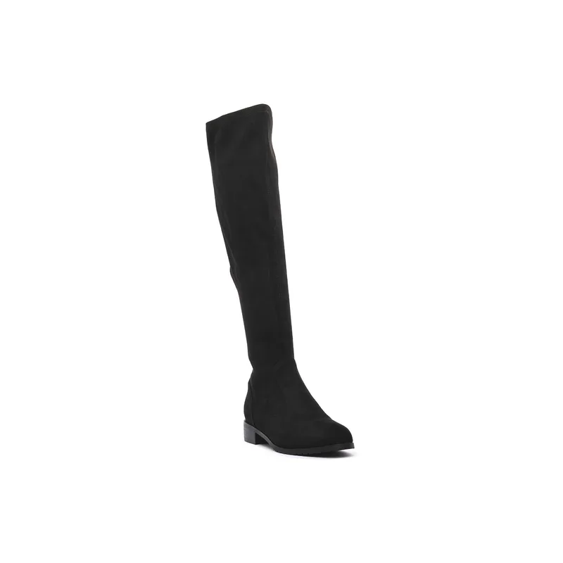 Ψηλές μπότες Chiconic ECOSEUED BLK
