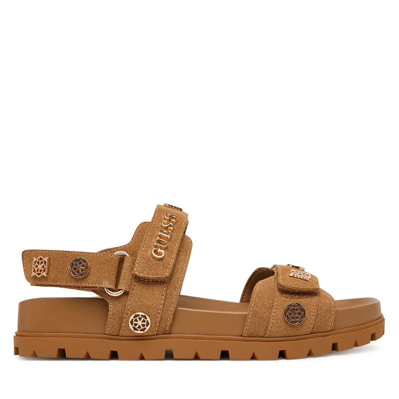 Σανδάλια Guess FLPFLO ESU03 Καφέ
