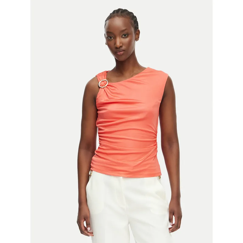 Marciano Guess Τοπ G6GP02 K3068 Κοραλλί Slim Fit
