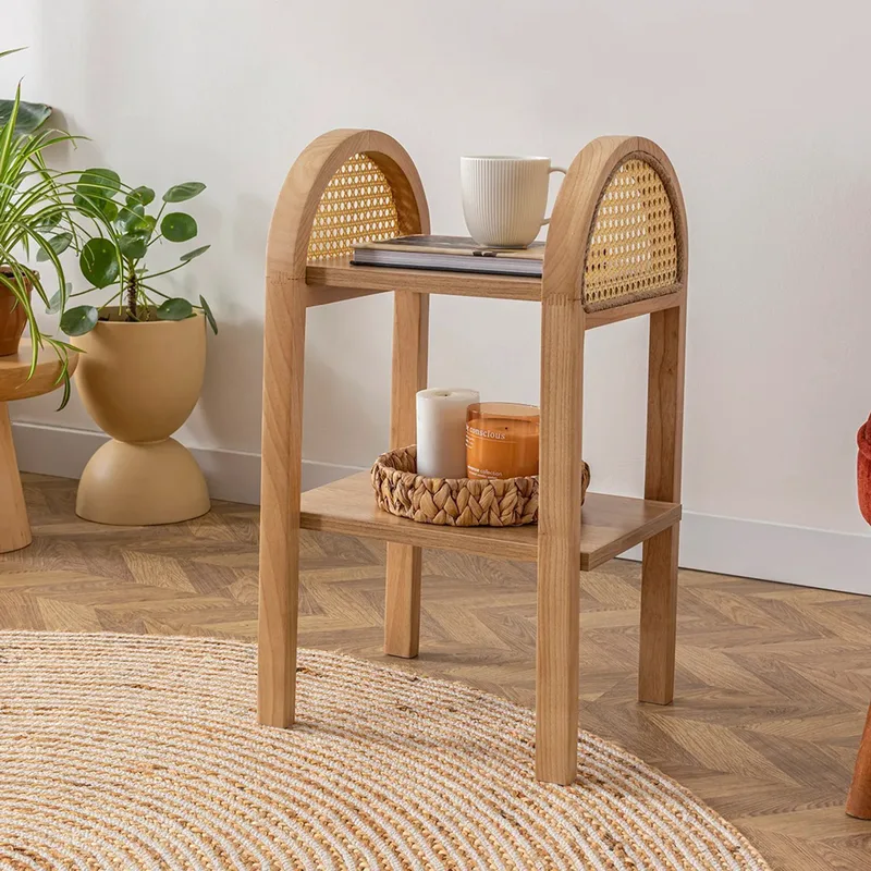 Βοηθητικό Τραπεζάκι Nala 62 - Natural 141Hwr1122 (30x62x30 cm)