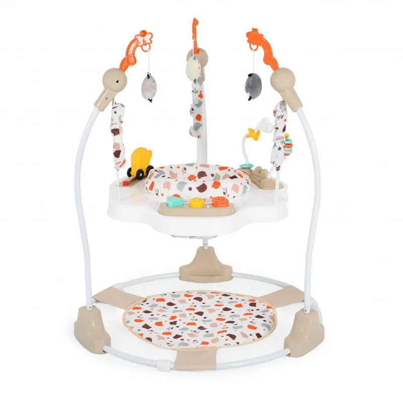 Baby Jumper (6+ Μηνών/Έως 12kg) Moni Magic Fun Μπεζ