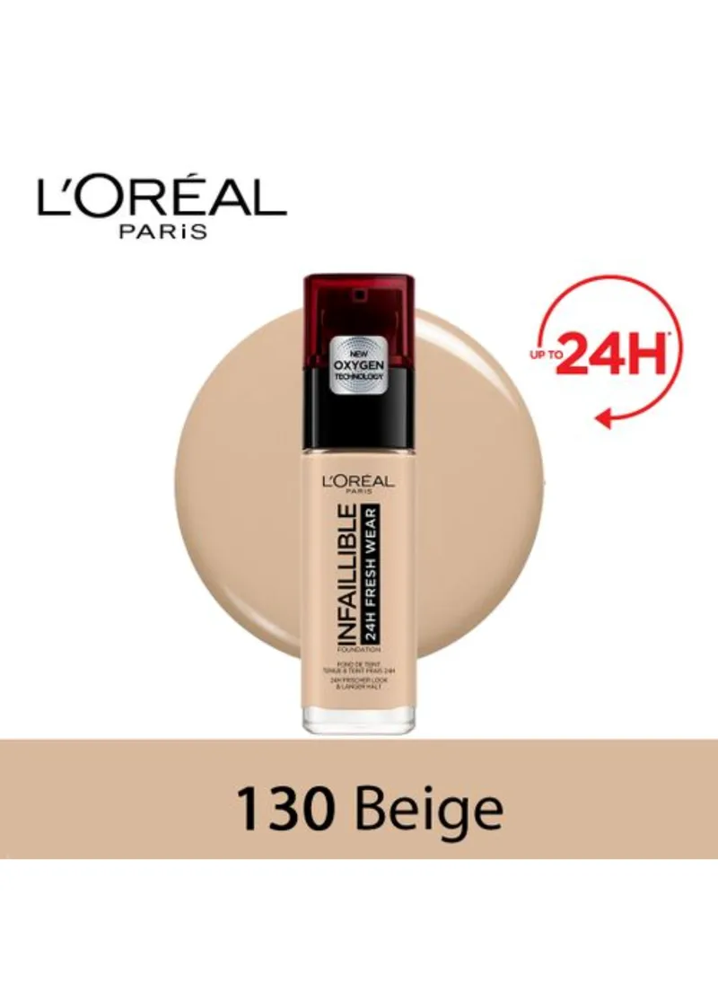 L'Oreal Paris & More - LOreal Paris Infallible 24hr Freshwear Liquid Foundation 130