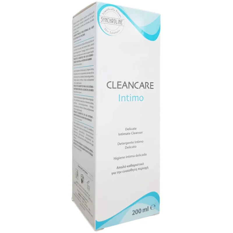 Synchroline Cleancare Intimo Cleanser Απαλό Καθαριστικό για την Ευαίσθητη Περιοχή 200ml