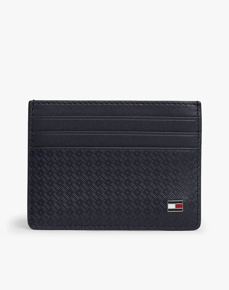 TOMMY HILFIGER TH EMBOSS CC HOLDER AM0AM14240-DW6 DarkBlue
