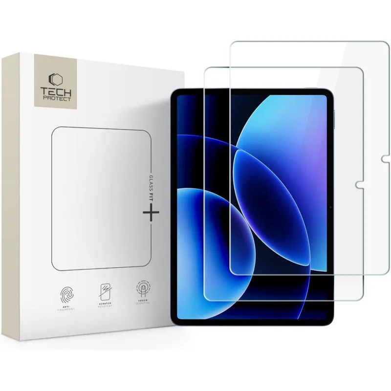 Tempered Glass Xiaomi Pad 8 / 8 Pro / 7 / 7 Pro 11.2" Tech-Protect Glass Fit+ Αντιχαρακτικό Γυαλί Προστασίας Οθόνης 2 Τεμάχια - Clear (5906302339440)