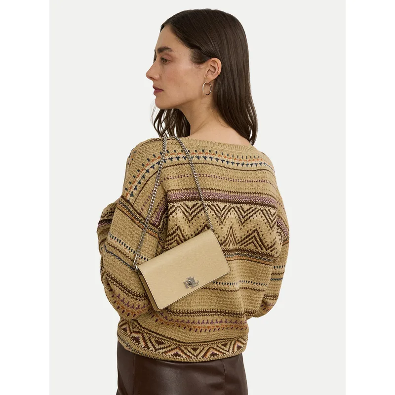 Τσάντα LAUREN RALPH LAUREN 432966784005 Μπεζ