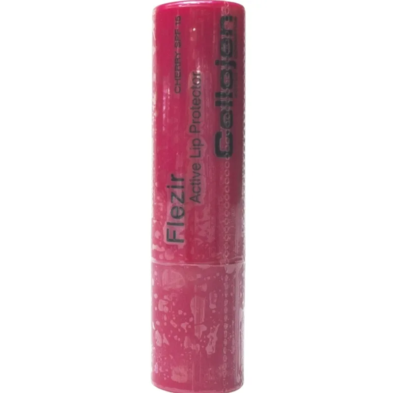 Cellojen Flezir Active Lip Protector Spf15 Εντατική Προστασία για Αφυδατωμένα, Σκασμένα Χείλη 4g - Cherry