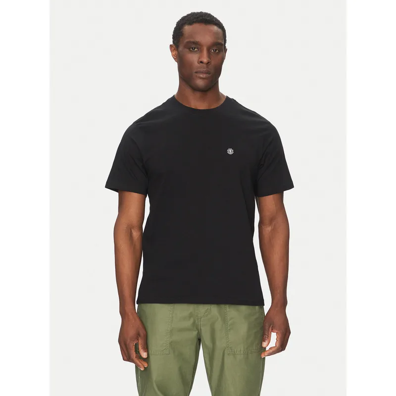 Element T-Shirt ELYKT00168 Μαύρο Regular Fit