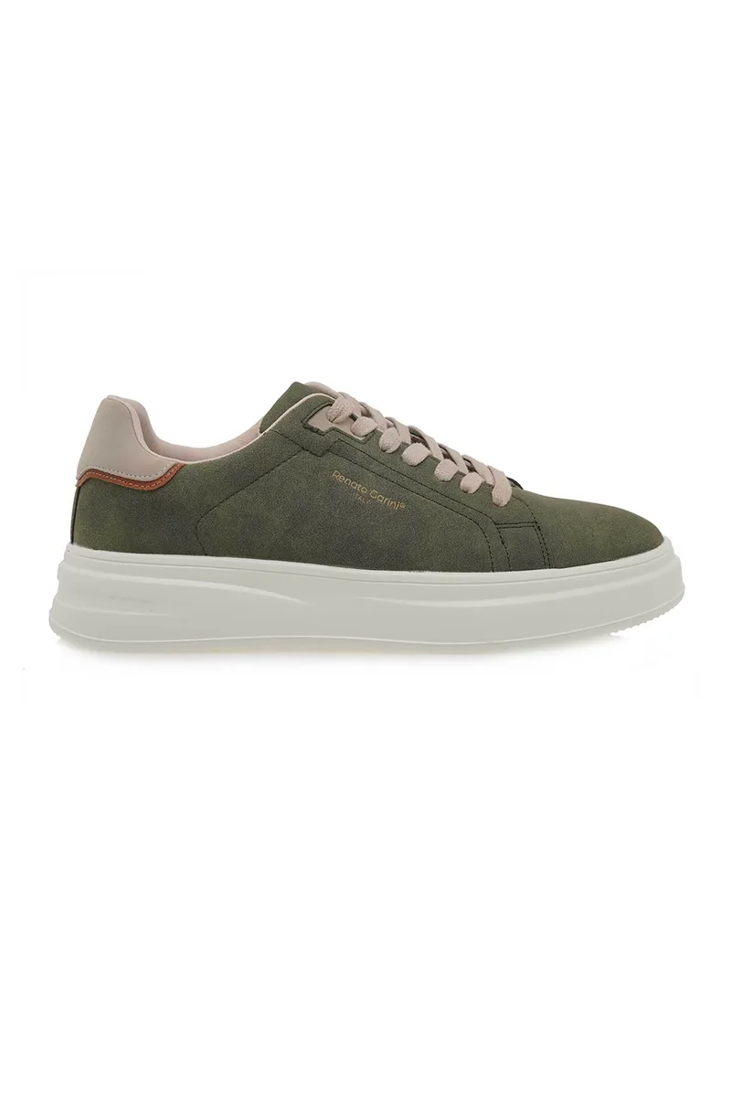 Renato Garini ανδρικά sneakers δίχρωμα - W570011739K6 Χακί