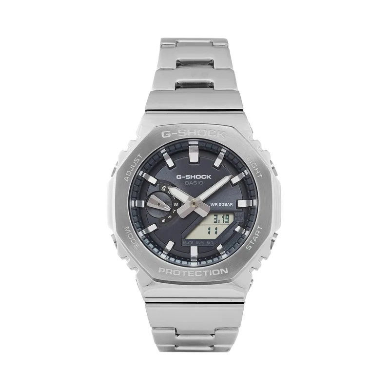Ρολόι G-Shock GM-2110D-8AER Ασημί