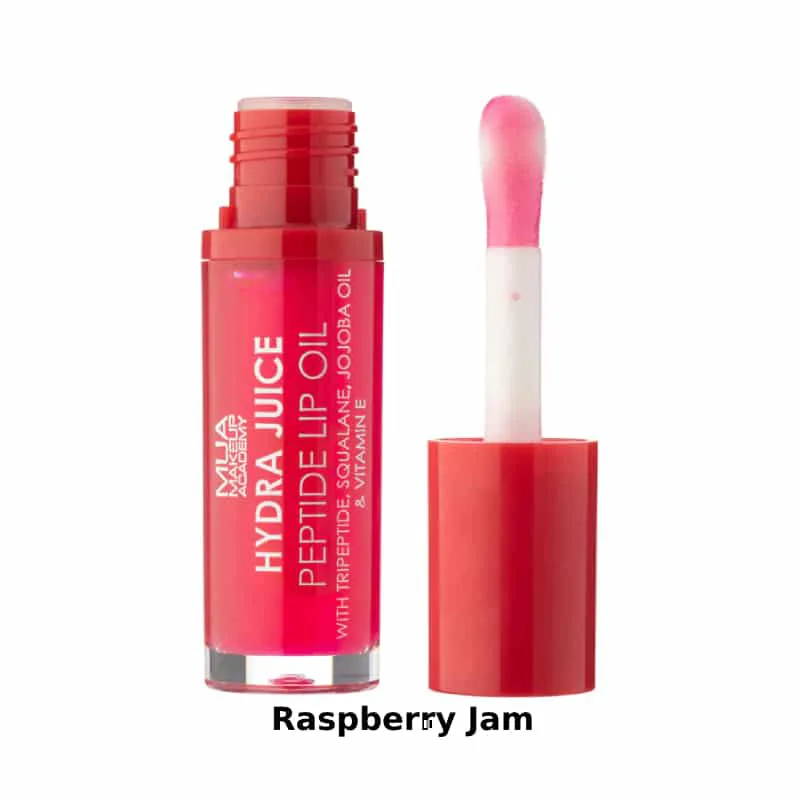 MUA Hydra Juice Peptide Lip Oil Raspberry Jam