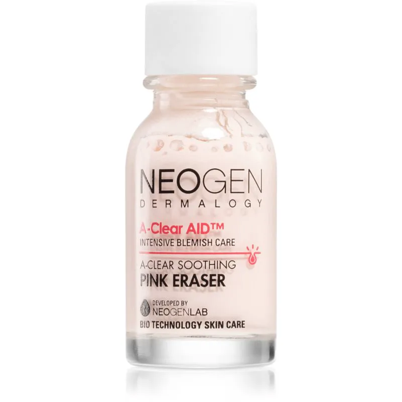 Neogen Dermalogy A-Clear Soothing Ροζ Eraser τοπική φροντίδα κατά της ακμής 15 ml