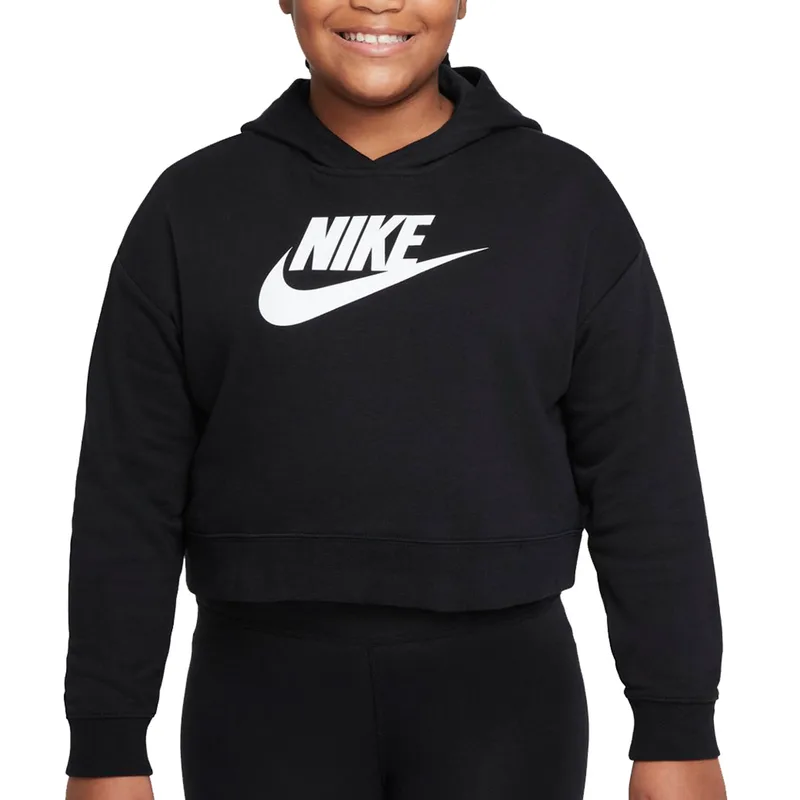 Nike Sportswear Club Big Kids French Terry Cropped Hoodie