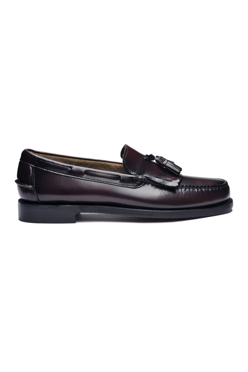 Sebago® ανδρικά loafers δερμάτινα "Paul" - L7001580-903 Μπορντό