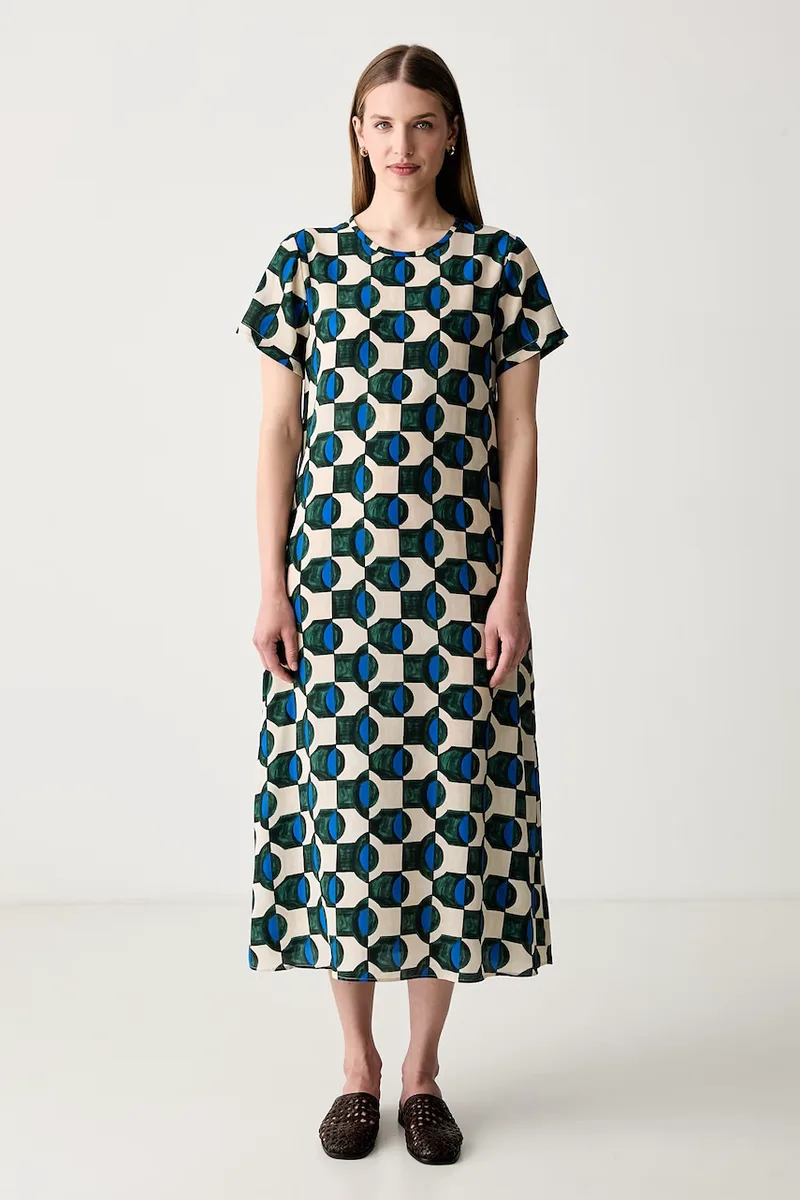 Weekend Max Mara φόρεμα μετάξι WKDVINCI