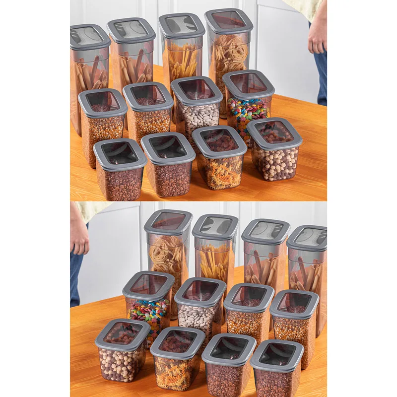 Σετ Κουτιά Αποθήκευσης (24 Τεμ.) Bnmpolyar24-13232 964Frm1179 (12x16,5x11,2)