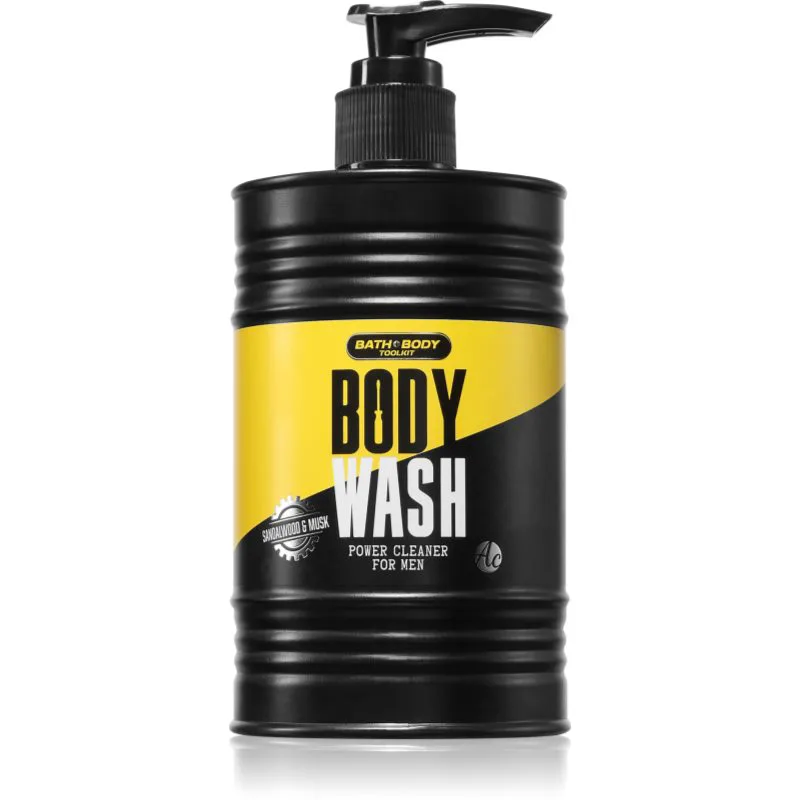 Accentra BATH and BODY TOOLKIT τζελ για ντους με αντλία για άντρες 400 ml