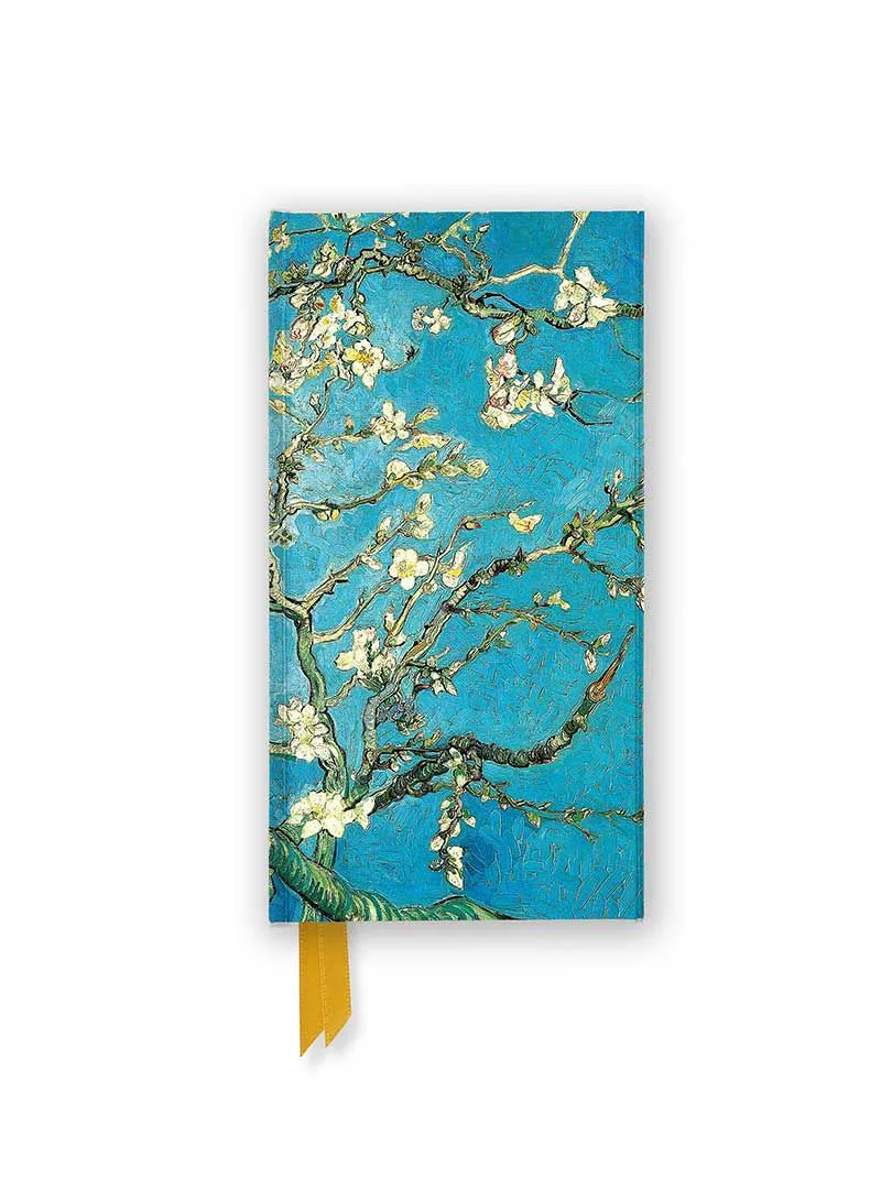 Σημειωματάριο Α6 Flame Tree Slimline: Vincent van Gogh - Almond Blossom